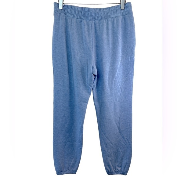 J. Crew Pull On Cloud Fleece Blue Joggers - Picture 8 of 9